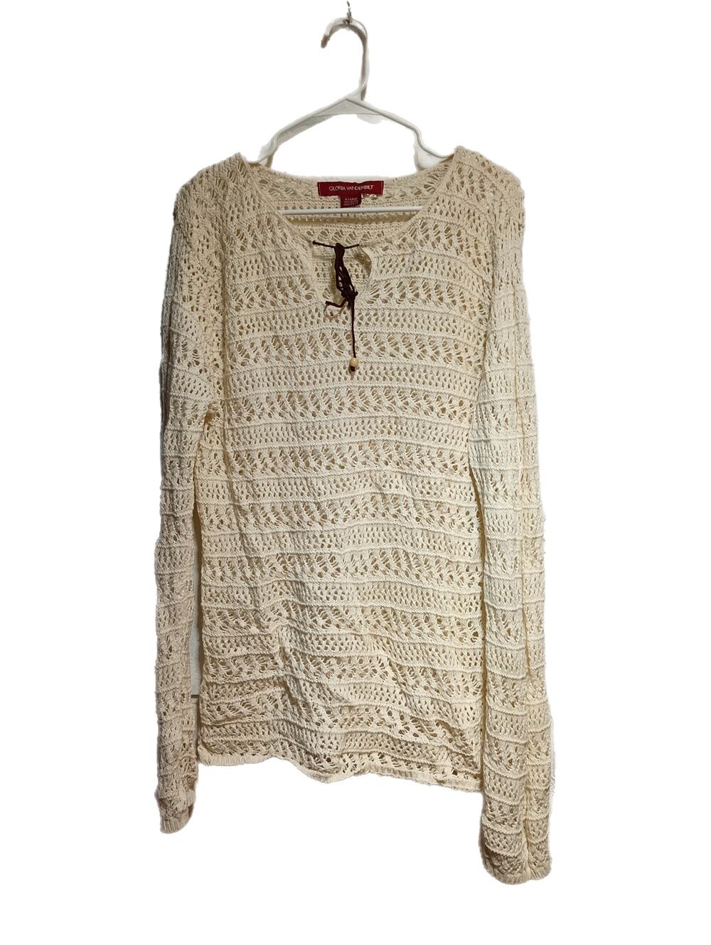 Gloria Vanderbilt Women's Sweater Size XL